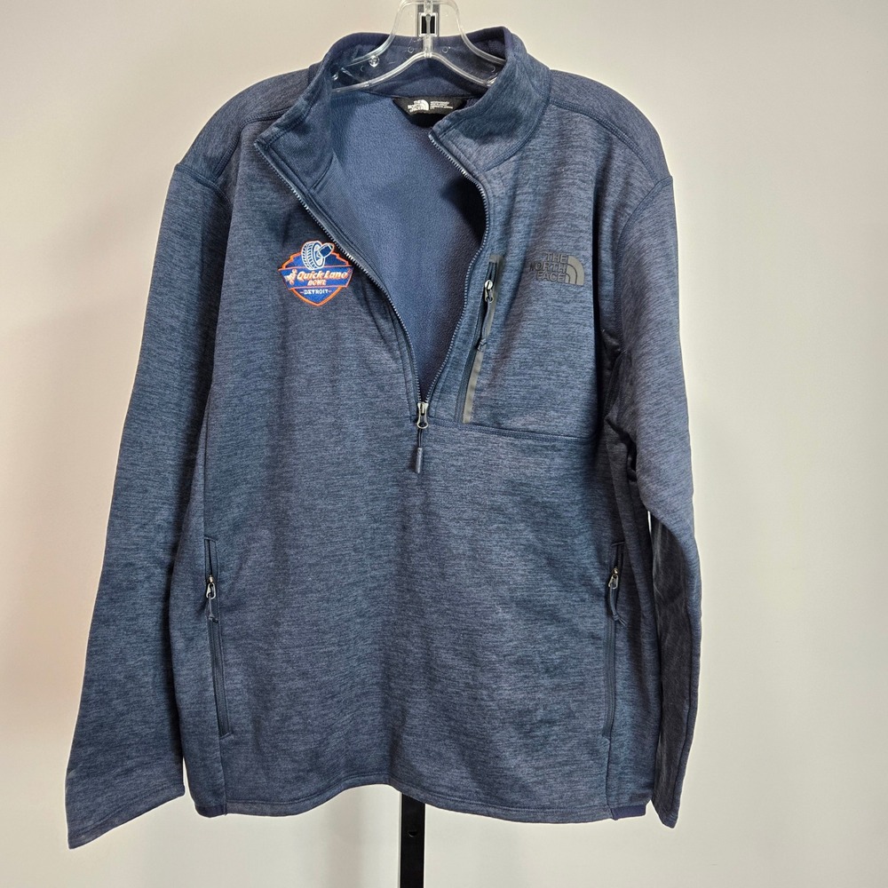 The North Face Quick Lane Bowl Detroit Fleece Pullover Soft Shell Men's Large